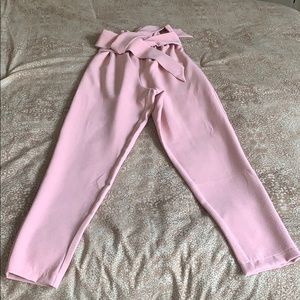 Pink Stretch Trousers